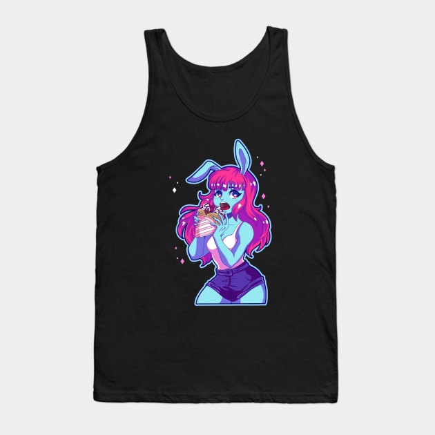 Bunny Hunny Tank Top by Mikesgarbageart